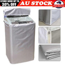  Waterproof Dustproof Sunscreen Washing Machine Cover Laundry Dryer Protector AU