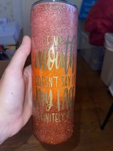 handmade glitter tumblers - Picture 1 of 1