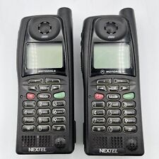 Motorola iDen r370XL Digital Cell Phone Radio - Lot of 2  Nextel - Parts Repair
