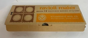 Vintage Vitantonio 12 Ravioli Maker Model 512 w/ Box & Instructions Made in USA - Picture 1 of 4