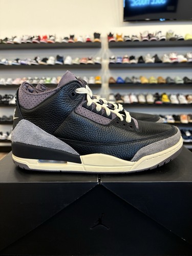 Jordan 3 Retro A Ma Maniére Nero Taglia 11 Donna (9.5 Uomo)