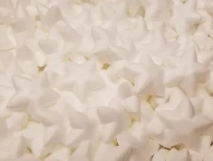 25 Styrofoam 2-3/8" Polystyrene Dylite Stars Shapes Forms Kids Crafts Christmas - Picture 1 of 2