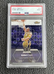 🔥KOBE BRYANT 2002 TOPPS FINEST #47 PSA 9!🔥LOS ANGELES LAKERS HOF! - Picture 1 of 2
