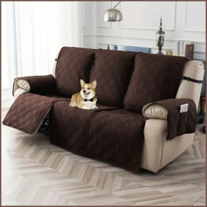 Pet Sofa Protector Waterproof Quilted Cover Non-slip Dog Cat Couch Slipcover - Picture 1 of 26