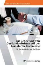 Zur Bedeutung von Gastlandauftritten auf der Frankfurter Buchmesse für die  2867