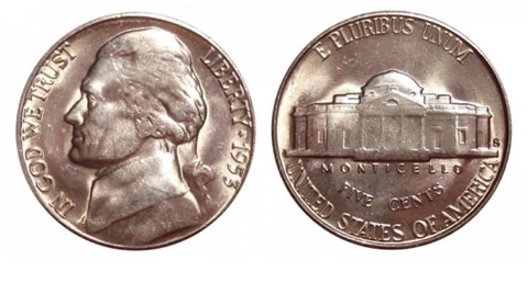 1953-S Jefferson Nickel Best Value On eBay Free Shipping 1953S Cover