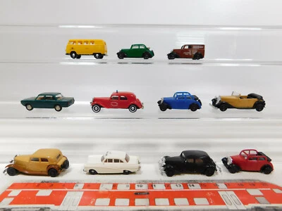 11x Brekina H0 1:87 Modello: DKW + Citroen + Ford + Escursionisti + BMW + VW, - Immagine 1 di 4