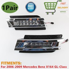 ✅ LED Daytime Running Lights DRL Fog Light For 2006-2009 Mercedes X164 GL-Class