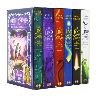 The Land of Stories Series by Chris Colfer 6 Books Collection - Ages 6-11 - PB - Image 1 of 4