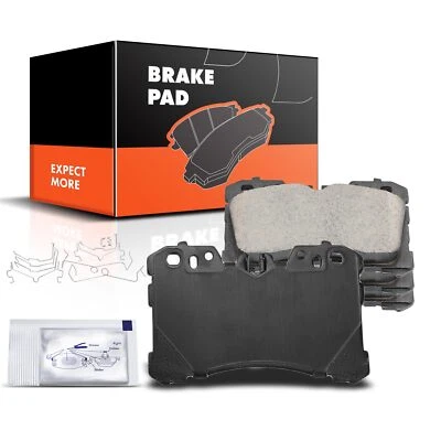 Front Side Ceramic Brake Pads for Lexus LS500 LS500H 2018-2020 LS600H 2008-2016 - Image 1 of 4