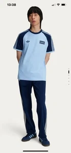 CAMISETA ADIDAS OASIS TOUR 3 RAYAS Cielo Claro / Indigo Noche Tallas XS_S_M_L_XL - Imagen 1 de 6