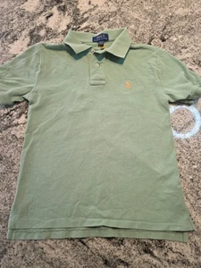 Polo Ralph Lauren Key West embroidered shirt youth 10- 12  Florida Keys Map G13 - Picture 1 of 9