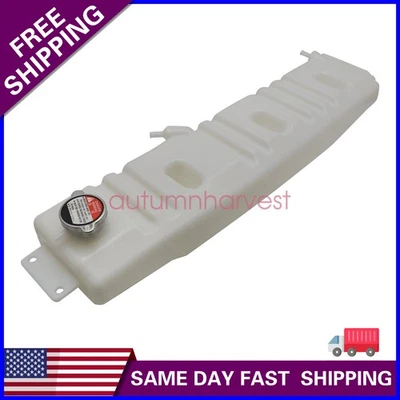 Se adapta a 80-99 Ford F700 F800 nuevo conjunto de tanque de desbordamiento de refrigerante de radiador F6HZ8A080B Foto 1 de 4