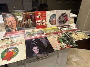 Lot 24 Holiday Christmas Vinyl Perry Como Chet Atkins John Gary Bob Ralston Etc. - Imagen 1 de 11