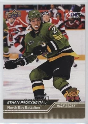 2023-24 Upper Deck CHL High Gloss /10 Ethan Procyszyn #277 - Image 1 of 2