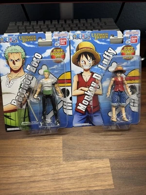 Figura de acción Bandai One Piece Ultimate Legends Monkey D Luffy & Roronoa Zoro Foto 1 de 4
