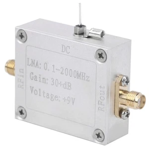 Wzmacniacz RF Moduł szerokopasmowy Wzmocnienie wysokiej częstotliwości Komponenty elektroniczne - Zdjęcie 1 z 12