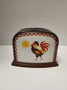 Vintage Toy Rooster Toaster Tin - Picture 1 of 6