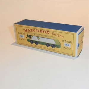 Matchbox Major Pack 1 b BP Petrol Tanker D Style Repro Box - Picture 1 of 4