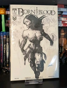 Born Of Blood #2 Lobos Exclusive B&W Variant Cover Merc Publishing 2022 - Bild 1 von 11