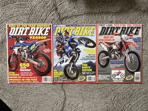 3 Lot Dirt Bike Magazine 2013 May June July Motocross Motorcycle - Picture 1 of 1