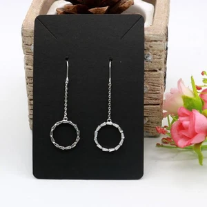 50pcs Earrings and Necklace Display Earring Package Hang Tag Cards Cardboard TX - Picture 1 of 15