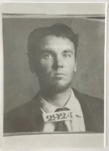 Convict Mugshot, 1902, Burt Cofer, Horse Theft, Train Robbery, Reproduction - Picture 1 of 2