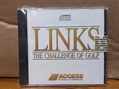 1992 Links: The Challenge of Golf PC CD Game - Image 1 of 2