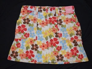 Gymboree ISLAND GETAWAY Floral Print Cargo Skirt Skort NWT 5 - Picture 1 of 2