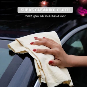 Car Cleaning Cloth Chamois Leather Car Wash Towel Absorbent Car Glass Cl=s= - Picture 1 of 15