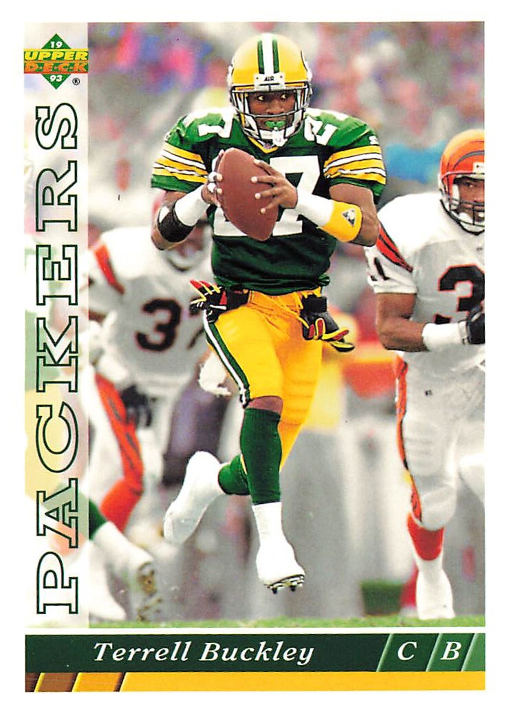 1993 Upper Deck  #313 Terrell Buckley Green Bay Packers