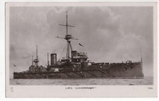 Postcard 1907 - HMS 'Dreadnought' Dreadnought Class Battleship (built 1906)