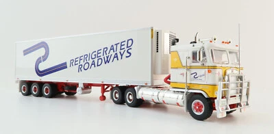 Highway Replicas 12029 Kenworth K100 Freight Semi Refrigerated Roadways 1:64 - Image 1 of 4