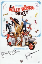 Paris Themmen Julie Dawn Cole 2X Autographed 11X17 Photo Willy Wonka JSA JJ82122
