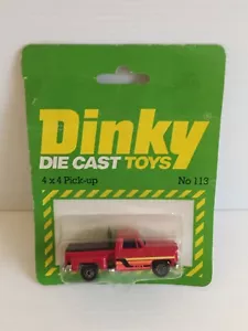 DINKY TOYS 4 X 4 PICK UP MADE IN HONG KONG - Picture 1 of 3