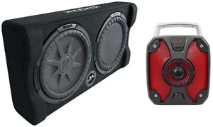Kicker 48TRTP122 TRTP 12" 1000W Down Firing Subwoofer + Sub Gehäuse Box + Rockbox - Bild 1 von 12