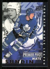 1995-96 Ultra Premier Pivots #9 Mats Sundin