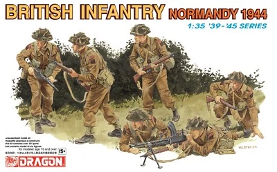 DRAGON 6212 1/35 '39-'45 Series British Infantry Normandy 1944 - Image 1 of 3