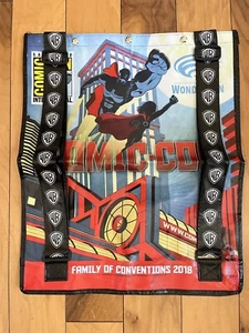 SDCC Comic Con Wondercon DC Universe Young Justice 2018 Bag Fansets Aquaman Pin - Picture 1 of 3