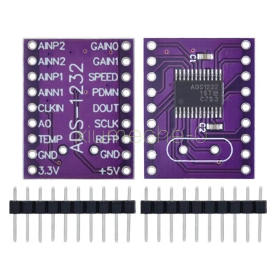 ADS1232 24-Bit Ultra Low Noise Analog to Digital Converter Module 2.7V-5.3V - Bild 1 von 2