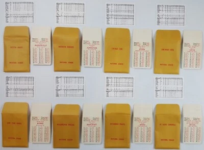 1916 Season APBA Baseball Card set - Image 1 of 4