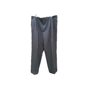 Pantaloni eleganti vintage Zanella 42 vita nero %100 lana made in Italy - Foto 1 di 7