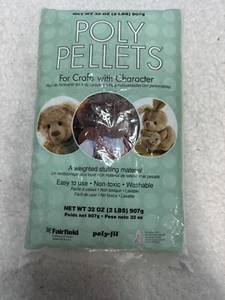 Fairfield Poly-Pellets Stuffing Beads 2 Lbs Weighted Stuffing Material Non Toxic - Picture 1 of 3