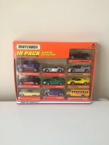 Matchbox - Starter Collection - 10 Pack - 1999 - MIB - Free Post + Track - Picture 1 of 2