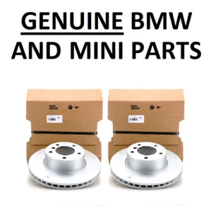 GENUINE BMW E90 E91 3 Series FRONT Brake Discs 34116855000. 330d, 330i etc 10X - Picture 1 of 5