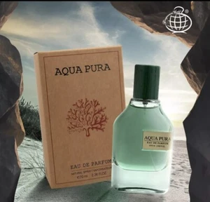 Aqua Pura EDP Perfume By Fragrance World 50 ML🥇Rich Niche Orto UAE Version🥇 - Picture 1 of 4