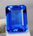 109.75Ct Natural Blue Tanzania Of Tanzanite Emerald Cut Loose Gemstone Certified