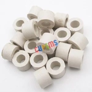 50 pz anello cuscino altezza bianco 8 mm boccola adatto per ricamo SWF Feiya - Foto 1 di 3