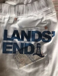 Lands End Woman’s White Skinny Jeans, In Sizes 10,12,14, Mix & Match MESSAGE ME - Picture 1 of 5