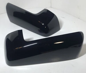 🔥Gloss Black Chevy Silverado/Sierra 2019-2022 Mirror Covers Factory OEM Used - Picture 1 of 12